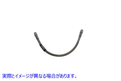 23-8020 ステンレスブレーキホース 12インチ 取寄せ Vツイン Stainless Steel Brake Hose 12 inch (検索用／ Edelbrock R58022S