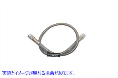 23-8050 ステンレスブレーキホース 19インチ 取寄せ Vツイン Stainless Steel Brake Hose 19 inch (検索用／ Edelbrock R58052S