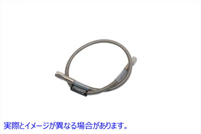 23-8060 ステンレスブレーキホース 21インチ 取寄せ Vツイン Stainless Steel Brake Hose 21 inch (検索用／ Edelbrock R58062S