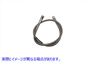 23-8090 ステンレスブレーキホース 26インチ 取寄せ Vツイン Stainless Steel Brake Hose 26 inch (検索用／ Edelbrock R58092S