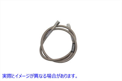 23-8150 ステンレスブレーキホース 42インチ 取寄せ Vツイン Stainless Steel Brake Hose 42 inch (検索用／ Edelbrock R58152S
