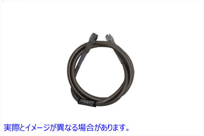 23-8170 ステンレスブレーキホース 52インチ 取寄せ Vツイン Stainless Steel Brake Hose 52 inch (検索用／ Edelbrock R58172S
