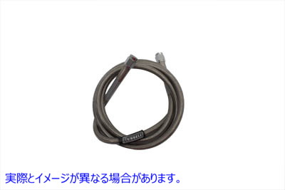 23-8202 ステンレスブレーキホース 50インチ 取寄せ Vツイン Stainless Steel Brake Hose 50 inch (検索用／ Edelbrock R58202S