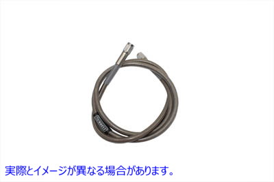 23-8252 ステンレスブレーキホース 43インチ 取寄せ Vツイン Stainless Steel Brake Hose 43 inch (検索用／ Edelbrock R58252S