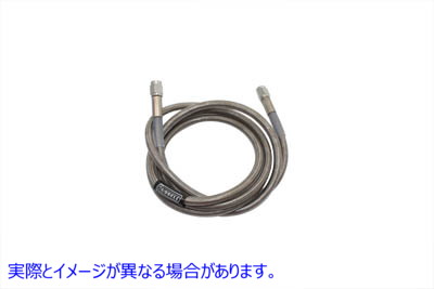 23-8322 ステンレスブレーキホース 66インチ 取寄せ Vツイン Stainless Steel Brake Hose 66 inch (検索用／ Edelbrock R58322S