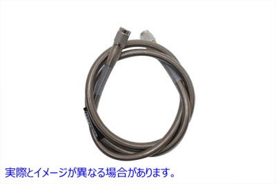 23-8342 ステンレスブレーキホース 36インチ 取寄せ Vツイン Stainless Steel Brake Hose 36 inch (検索用／ Edelbrock R58342S