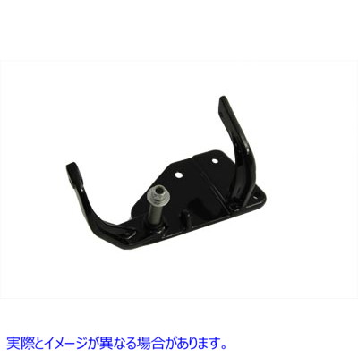 23-9235 ブレーキペダルマウントプレート ブラック Brake Pedal Mount Plate Black 取寄せ Vツイン (検索用／42431-87A