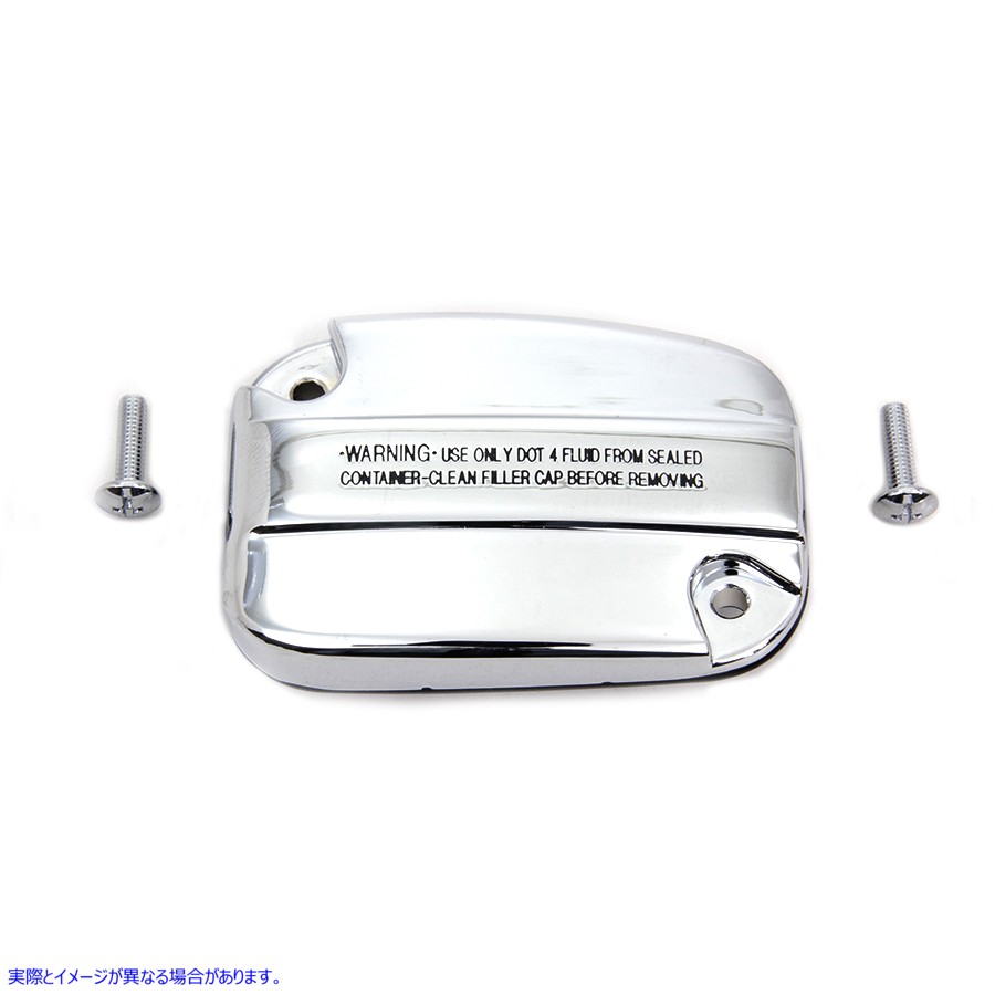 23-9317 クロームマスターシリンダーカバー 取寄せ Vツイン Chrome Master Cylinder Cover (検索用／36700094A