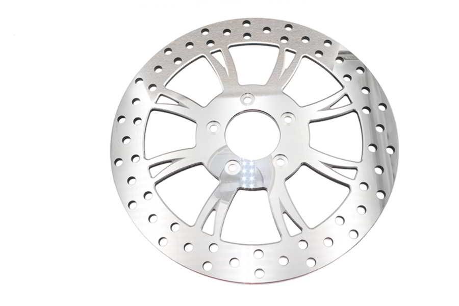 23-9653 取寄せ Vツイン 11.8 inch Vortex Front Right Rotate Brake Disc (検索用／)