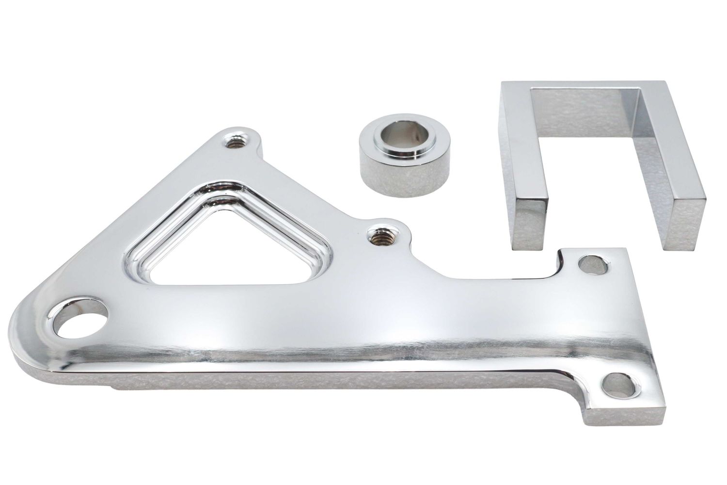 23-9678 取寄せ Vツイン Ultima Rear Caliper Bracket Chrome (検索用／)