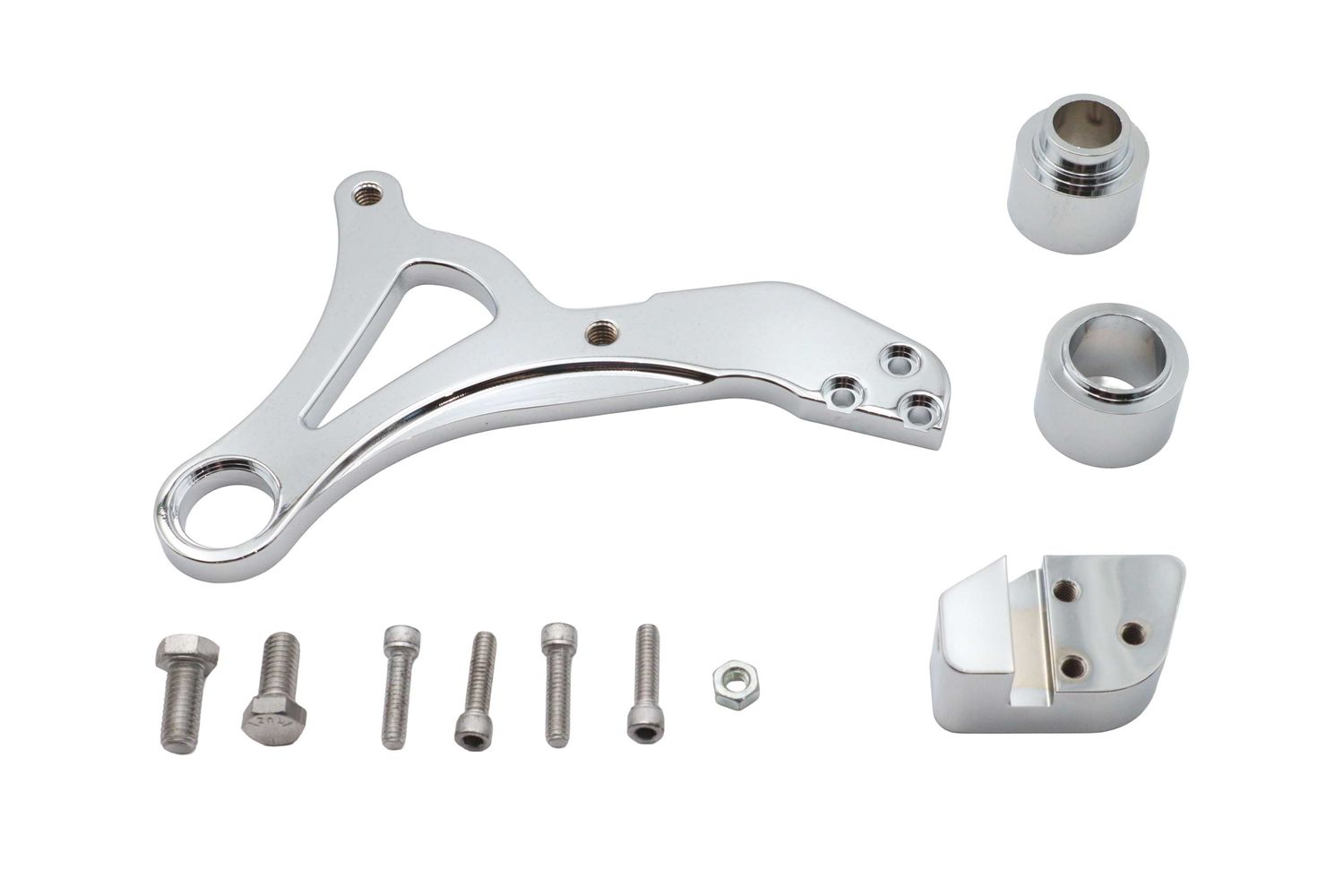 23-9682 取寄せ Vツイン Ultima Rear Brake Caliper Bracket Chrome (検索用／)