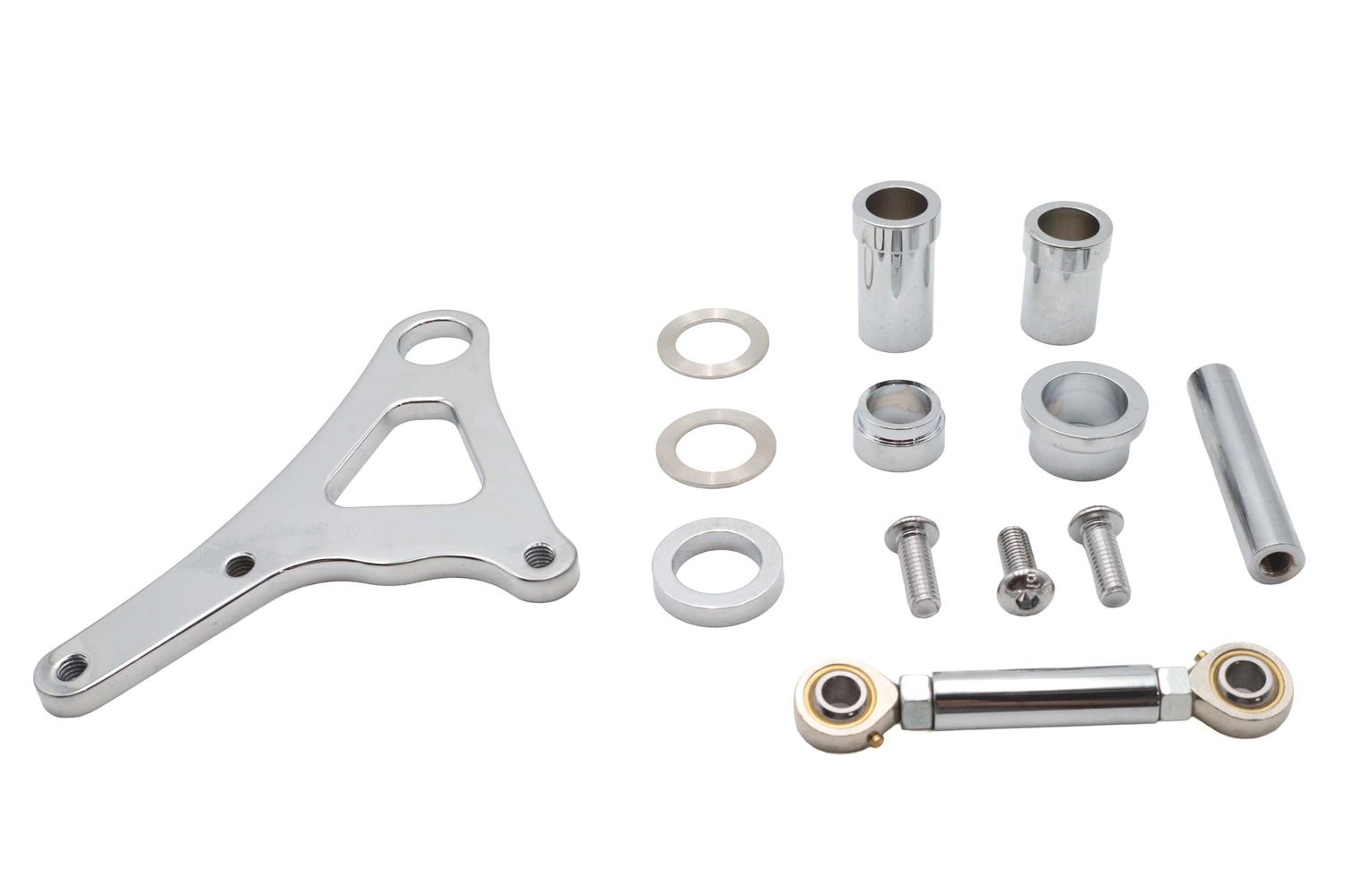 23-9888 取寄せ Vツイン Ultima Spring Fork Caliper Bracket Kit Chrome (検索用／)