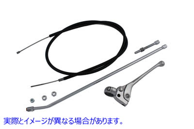 24-0141 ブレーキケーブルとフィッティングキット 取寄せ Vツイン Brake Cable and Fitting Kit (検索用／