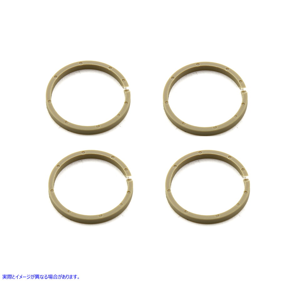 24-0148 41mm ナイロン フォーク チューブ リング 取寄せ Vツイン 41mm Nylon Fork Tube Rings (検索用／45859-77A