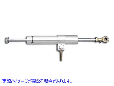 24-0168 ユニバーサルフォークステアリングガスダンパー合金 取寄せ Vツイン Universal Fork Steering Gas Damper Alloy (検索用