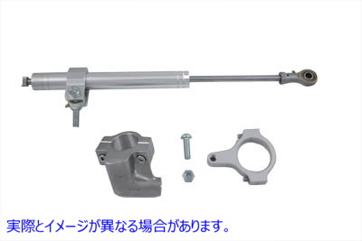 24-0196 41mmフォークステアリングダンパーキット 取寄せ Vツイン 41mm Fork Steering Damper Kit (検索用／