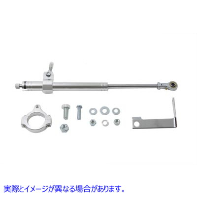 24-0198 39mmフォークステアリングダンパーキット 取寄せ Vツイン 39mm Fork Steering Damper Kit (検索用／