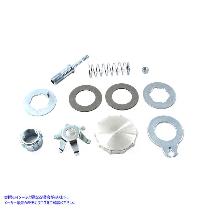 24-0202 フォークステアリングダンパーキット Fork Steering Damper Kit 取寄せ Vツイン (検索用／46700-60