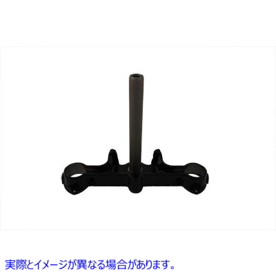 24-0307 ブラックローワートリプルツリー 取寄せ Vツイン Black Lower Triple Tree (検索用／45605-00