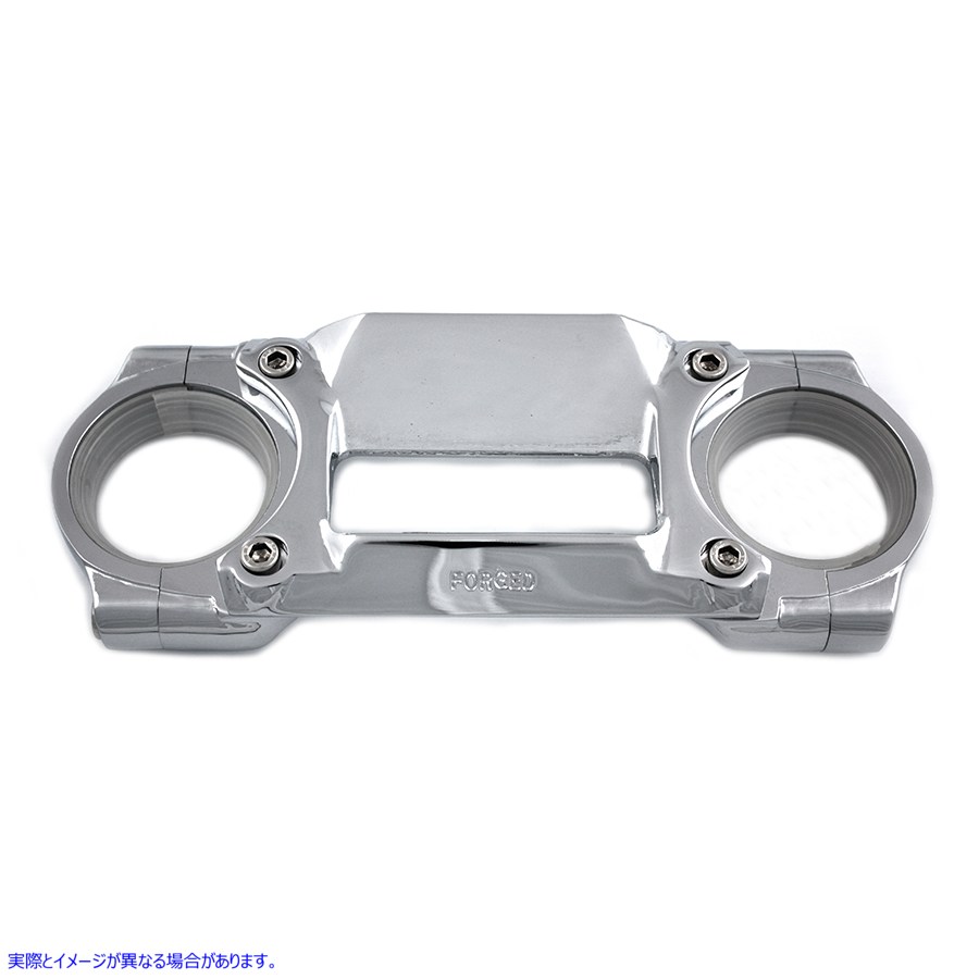 24-0323 35mm 鍛造アルミニウム フォーク ブレース クローム 取寄せ Vツイン 35mm Forged Aluminum Fork Brace Chrome (検索用／