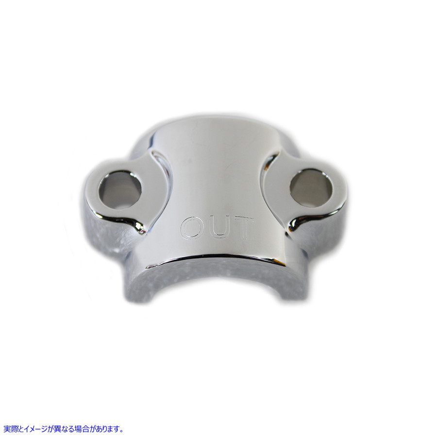 24-0385 クロームフォークスライダーアクスルキャップ 取寄せ Vツイン Chrome Fork Slider Axle Cap (検索用／45835-00