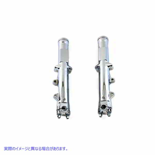 24-0541 クローム 35mm フォーク スライダー セット 取寄せ Vツイン Chrome 35mm Fork Slider Set (検索用／
