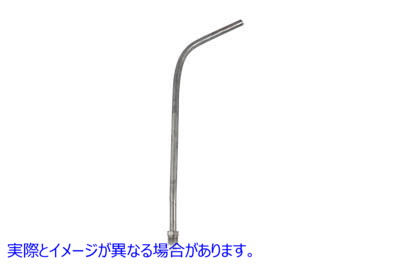 24-0645 フロントブレーキケーブルクロスオーバーチューブZicadメッキ 取寄せ Vツイン Front Brake Cable Crossover Tube Zicad