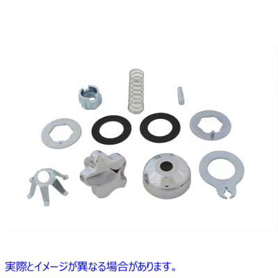 24-0753 クロームフォークダンパーキット Chrome Fork Damper Kit 取寄せ Vツイン (検索用／