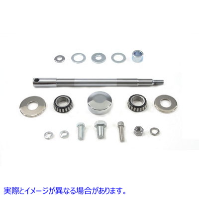 24-0833 フォーク取り付けキット シングルディスク 取寄せ Vツイン Fork Installation Kit Single Disc (検索用／