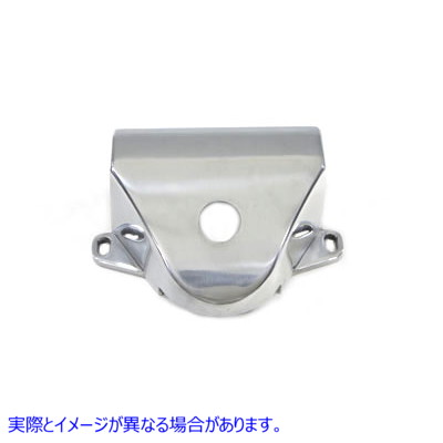 24-1060 ポリッシュハンドルバーライザーカバー Polished Handlebar Riser Cover 取寄せ Vツイン (検索用／56589-60