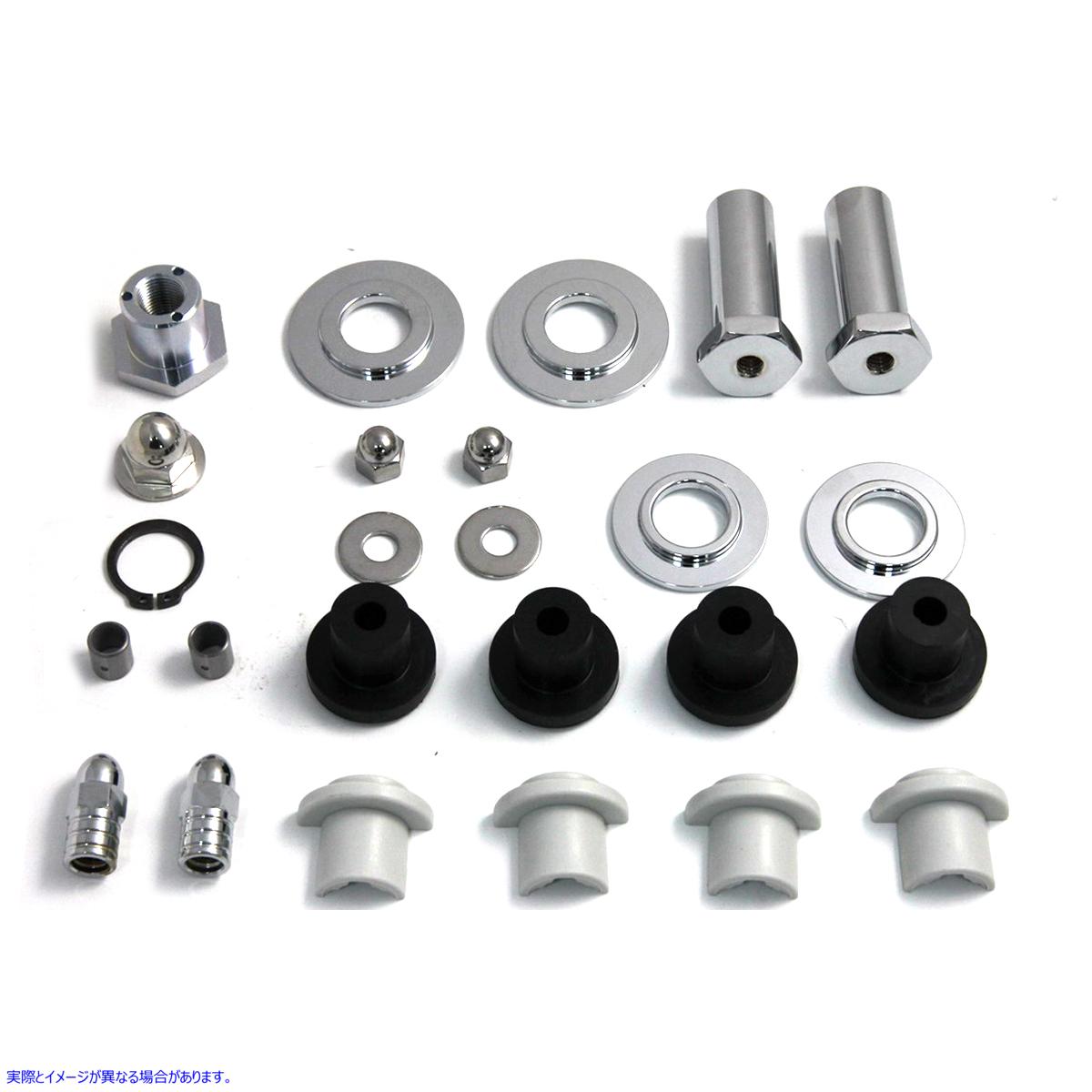 24-1084 スプリングフォークハードウェアキット 取寄せ Vツイン Spring Fork Hardware Kit (検索用／