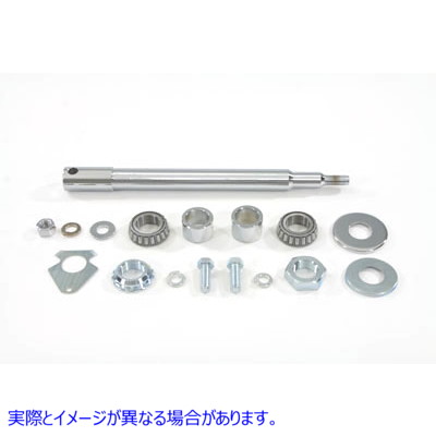 24-1158 フォーク取り付けキット デュアルディスク 取寄せ Vツイン Fork Installation Kit Dual Disc (検索用／
