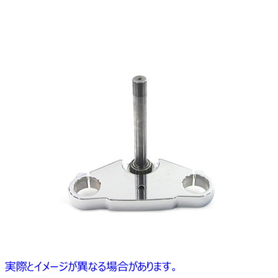 24-1231 【廃番】 OE 下部トリプルツリー クローム 取寄せ Vツイン OE Lower Triple Tree Chrome (検索用／46638-08 OE 46638-08