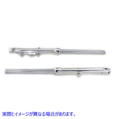 24-1355 FXD用39mmシングルディスクフォークアセンブリ 取寄せ Vツイン 39mm Single Disc Fork Assembly for FXD (検索用／