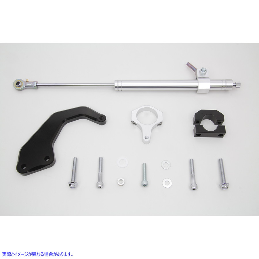 24-1371 フォークステアリングダンパーキット 取寄せ Vツイン Fork Steering Damper Kit (検索用／