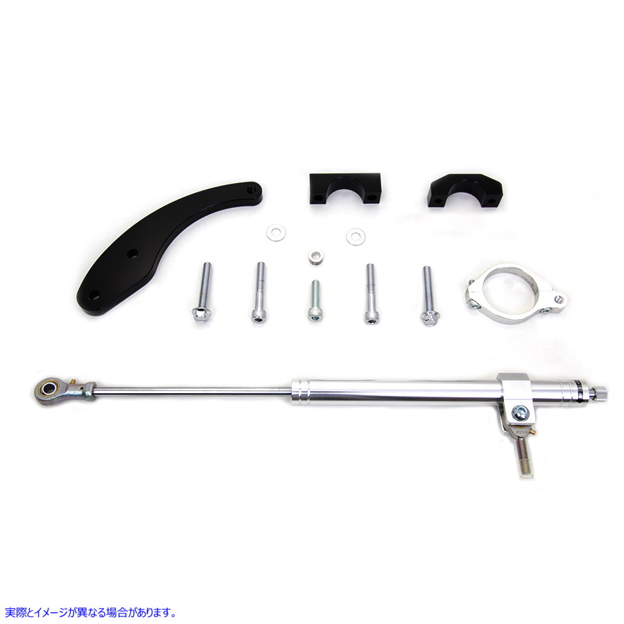 24-1372 フォークステアリングダンパーキット 取寄せ Vツイン Fork Steering Damper Kit (検索用／