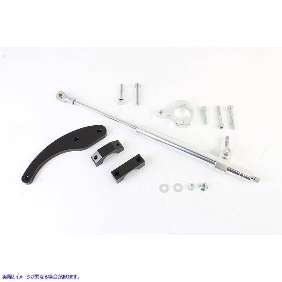 24-1377 フォークステアリングダンパーキット 取寄せ Vツイン Fork Steering Damper Kit (検索用／