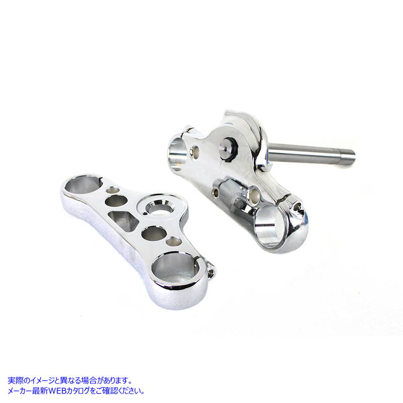 24-1432 FXDWG 49mm トリプル ツリー セット クローム 取寄せ Vツイン FXDWG 49mm Triple Tree Set Chrome (検索用／