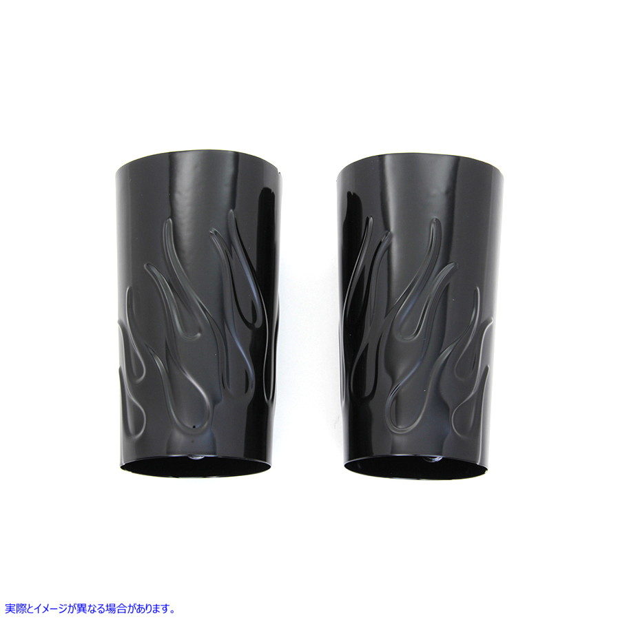 24-1558 フォークスライダーカバーセット 取寄せ Vツイン Fork Slider Cover Set (検索用／