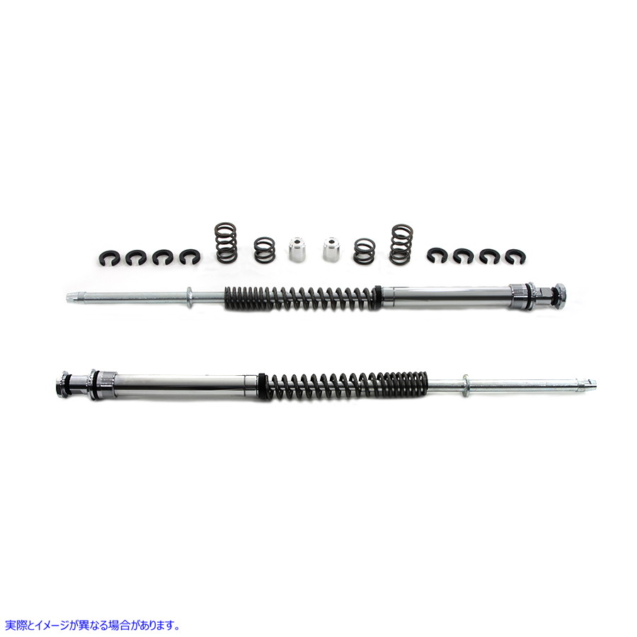 24-1563 フォークスプリングロワリングキット 取寄せ Vツイン Fork Spring Lowering Kit (検索用／