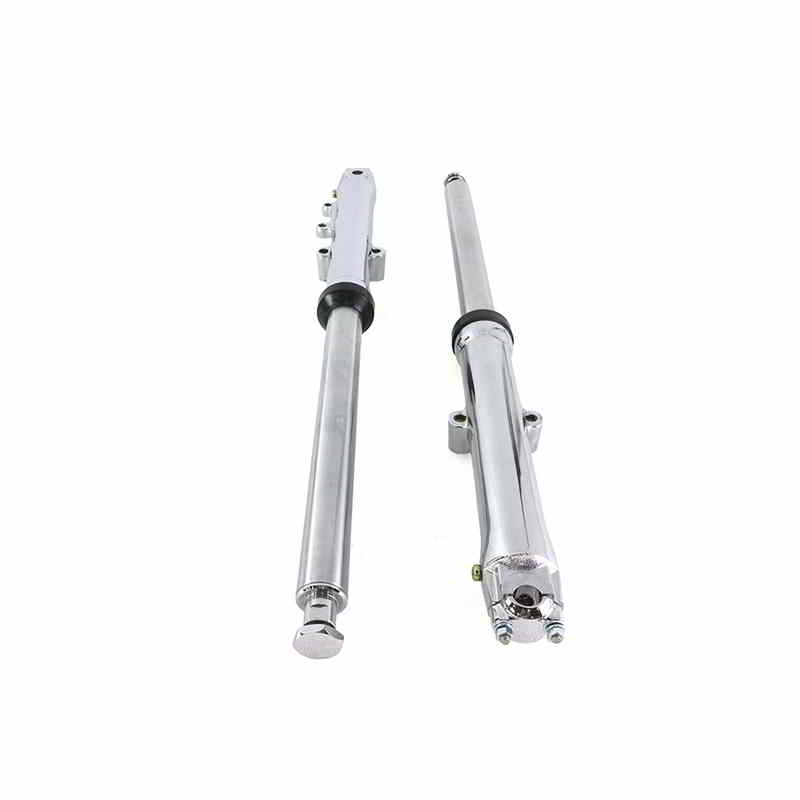 24-1617  取寄せ Vツイン Factory Sample 41mm Fork Slider Assembly with Chrome Sliders (検索用／