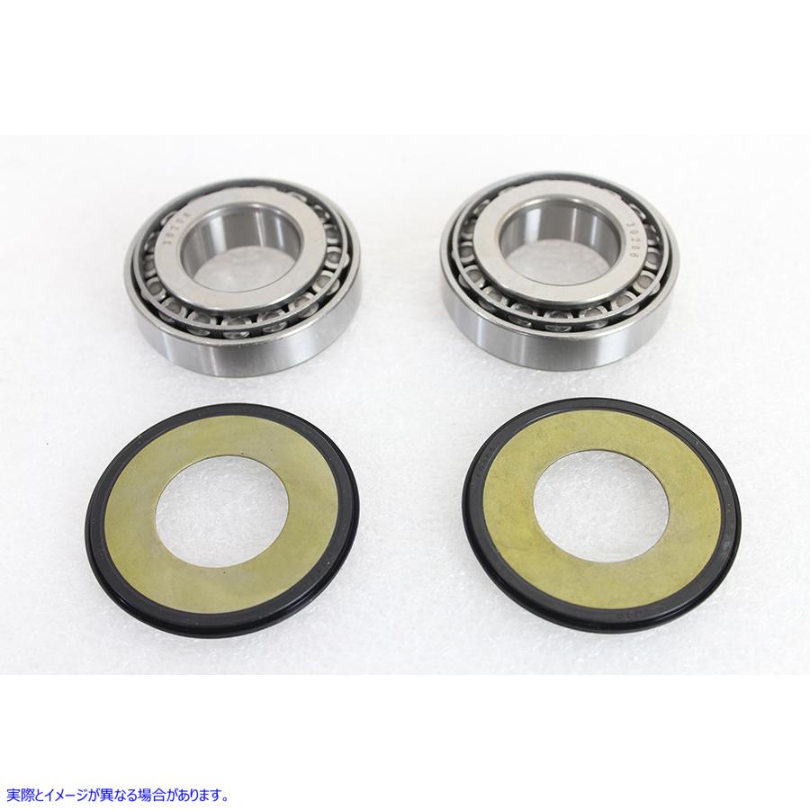24-1750 ステアリングステムベアリングキット 取寄せ Vツイン Steering Stem Bearing Kit (検索用／45700009
