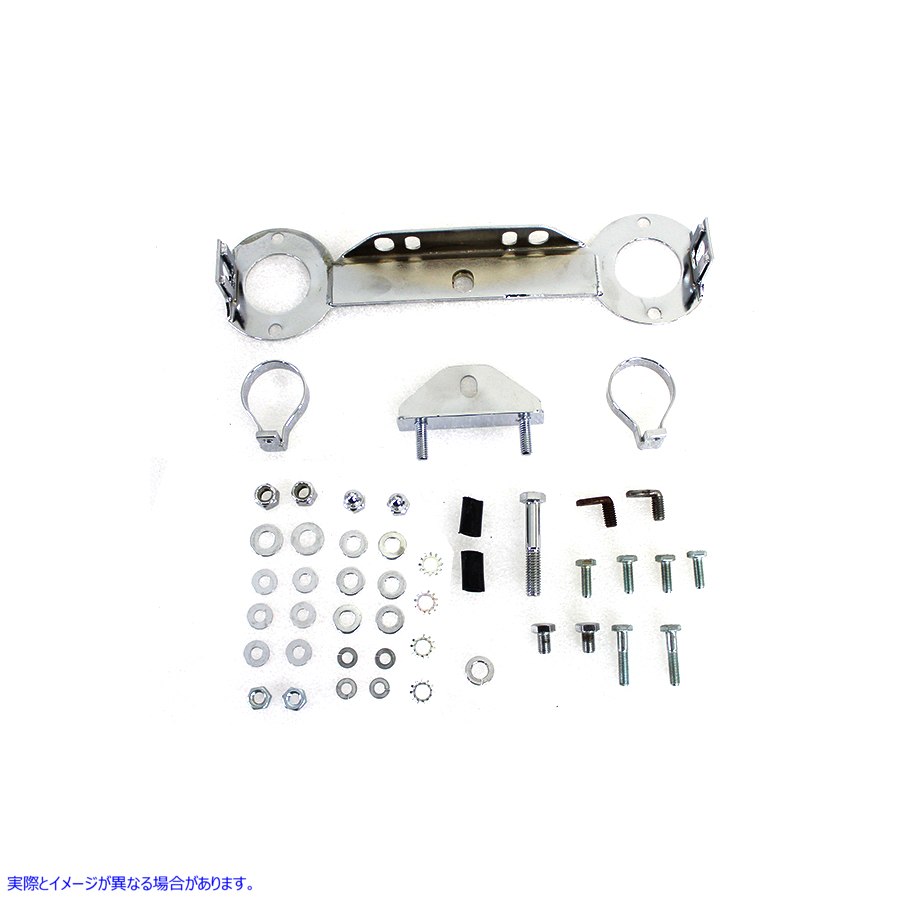 24-1767 【廃番】 フォークカバー取り付けキット 取寄せ Vツイン Fork Cover Installation Kit (検索用／