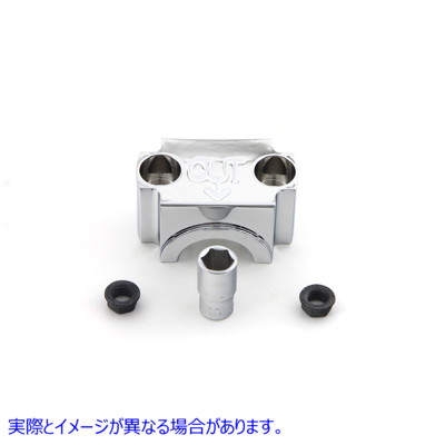24-2043 フォークスライダーキャップ クローム 取寄せ Vツイン Fork Slider Cap Chrome (検索用／
