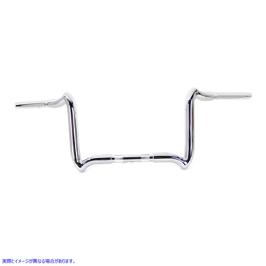 25-0134 10 インチ ロード グライド ハンドルバー インデントなし クローム 取寄せ Vツイン 10 inch Road Glide Handlebar witho