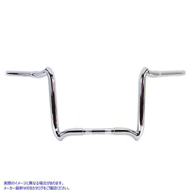 25-0136 12 インチ ロード グライド ハンドルバー インデントなし クローム 取寄せ Vツイン 12 inch Road Glide Handlebar witho