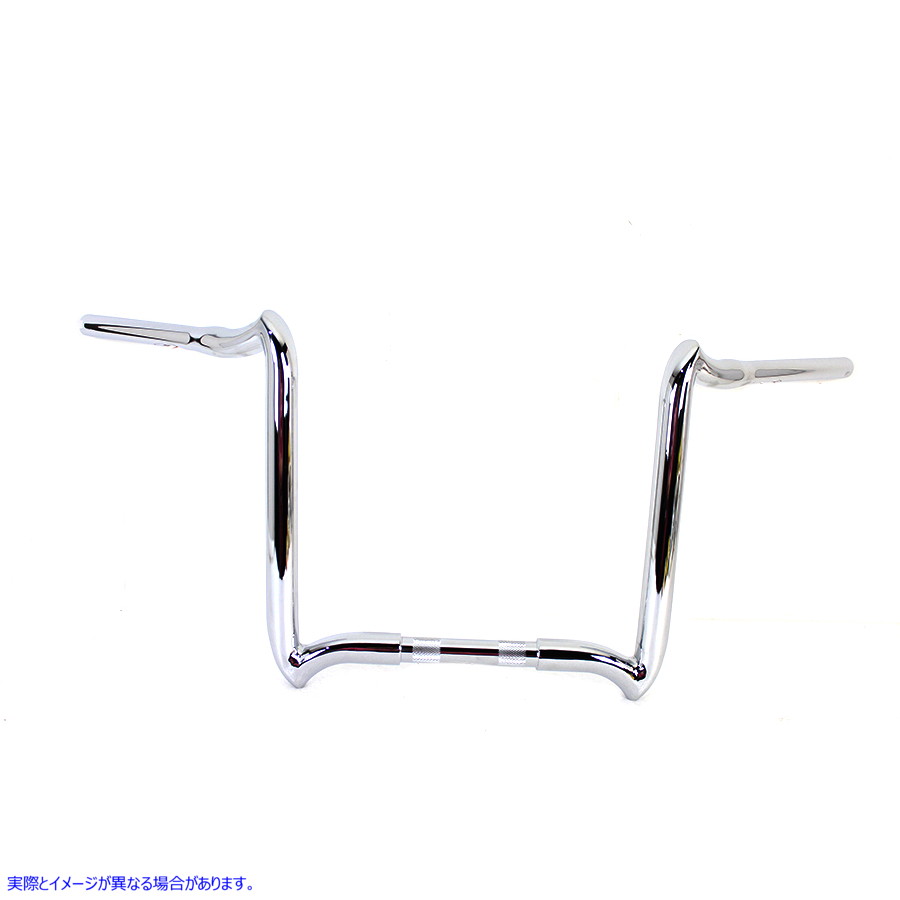 25-0138 14 インチ ロード グライド ハンドルバー インデントなし クローム 取寄せ Vツイン 14 inch Road Glide Handlebar witho