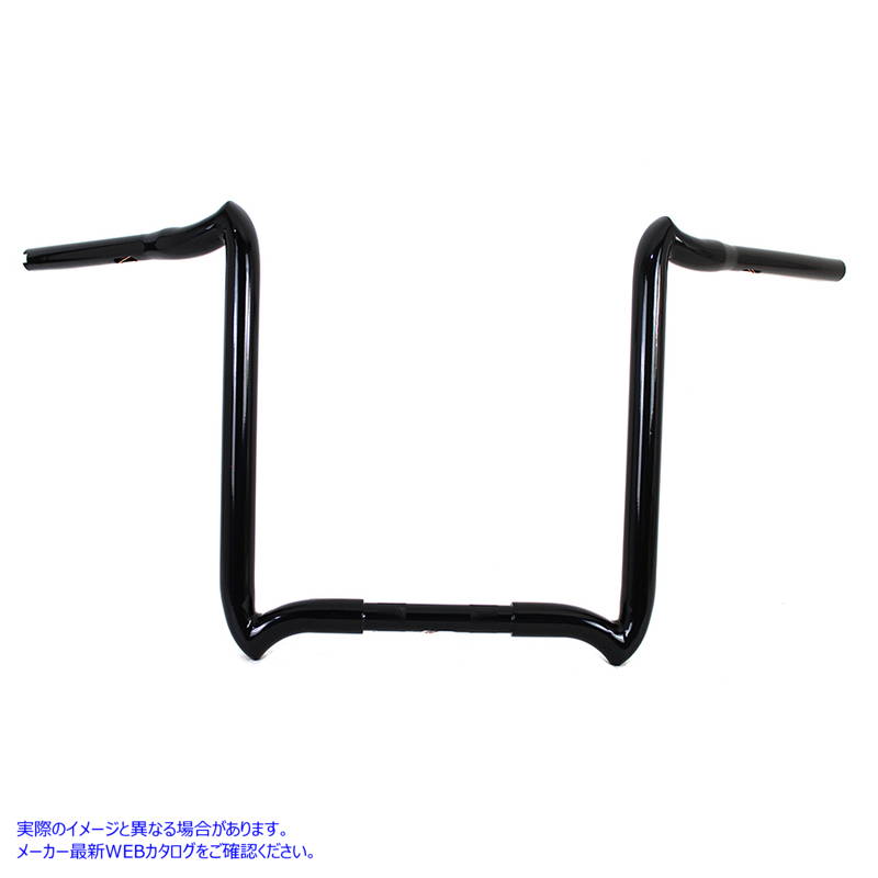 25-0141 16 インチ ロード グライド ハンドルバー インデントなし ブラック 取寄せ Vツイン 16 inch Road Glide Handlebar witho