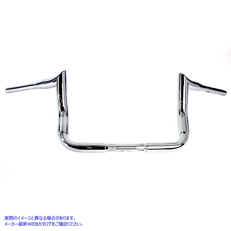 25-0170 10 インチ バガー エイプ スタイル ハンドルバー クローム 取寄せ Vツイン 10 inch Bagger Ape Style Handlebar Chrome