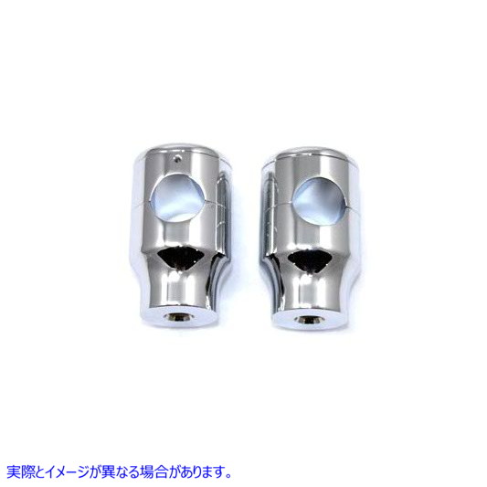 25-0224 2インチライザーセット クローム 取寄せ Vツイン 2 inch Riser Set Chrome (検索用／